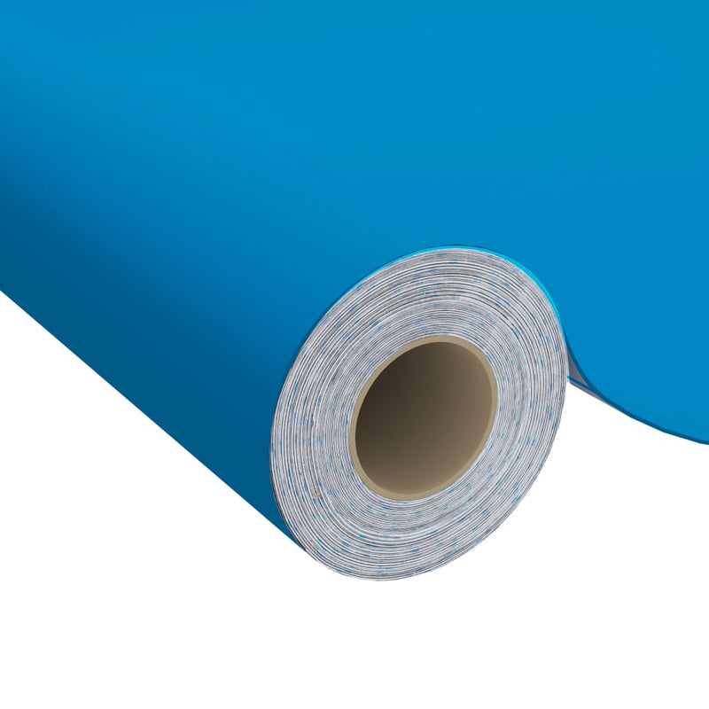 vidaXL 2 db azúrkék öntapadó PVC ajtófólia 500 x 90 cm