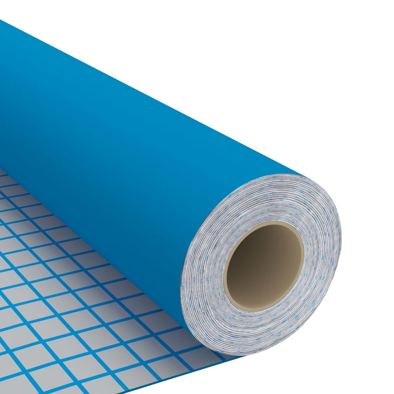 vidaXL 2 db azúrkék öntapadó PVC ajtófólia 500 x 90 cm