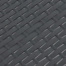 vidaXL antracitszürke PP rattan kerti asztal 58 x 58 x 41 cm