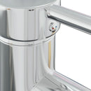 vidaXL fehér kerámia beépíthető mosdókagyló csapteleppel 61x39x18 cm