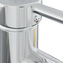 vidaXL fehér kerámia beépíthető mosdókagyló csapteleppel 81x39x18 cm