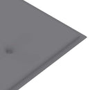 vidaXL 3 személyes tömör eukaliptuszfa kerti pad párnával 150 cm
