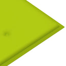 vidaXL 3 személyes tömör eukaliptuszfa kerti pad párnával 150 cm