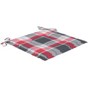 vidaXL 2 db tömör akácfa kerti szék párnával