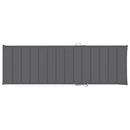 vidaXL tömör akácfa kerti napozóágy párnával