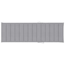 vidaXL tömör akácfa kerti napozóágy párnával