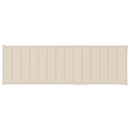 vidaXL tömör akácfa kerti napozóágy párnával