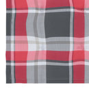 vidaXL 2 db tömör akácfa és acél kerti szék párnával