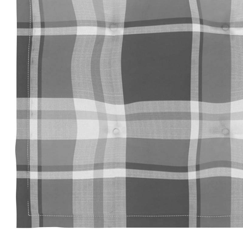 vidaXL 2 db tömör tíkfa és acél kerti szék párnával