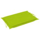 vidaXL tömör akácfa kerti napozóágy párnával