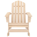 vidaXL tömör fenyőfa kerti Adirondack hintaszék