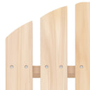 vidaXL tömör fenyőfa kerti Adirondack hintaszék