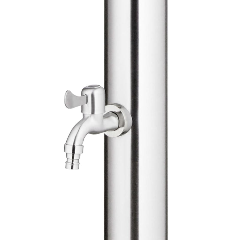 vidaXL rozsdamentes acél kerti zuhany 215 cm