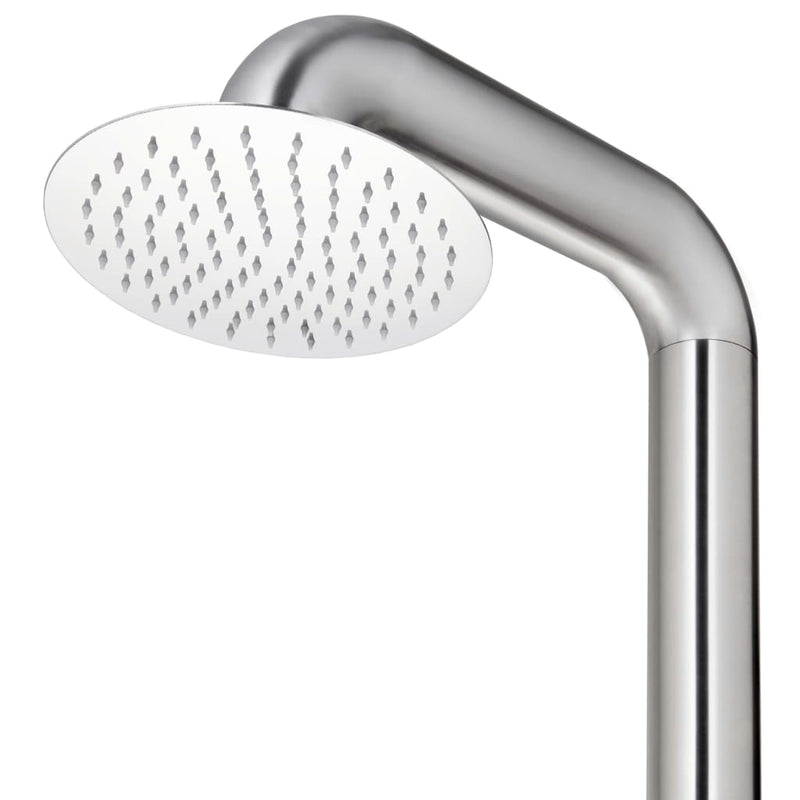 vidaXL rozsdamentes acél kerti zuhany 225 cm