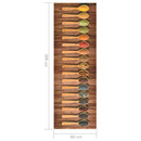 vidaXL kanál mintás mosható konyhaszőnyeg 60 x 300 cm