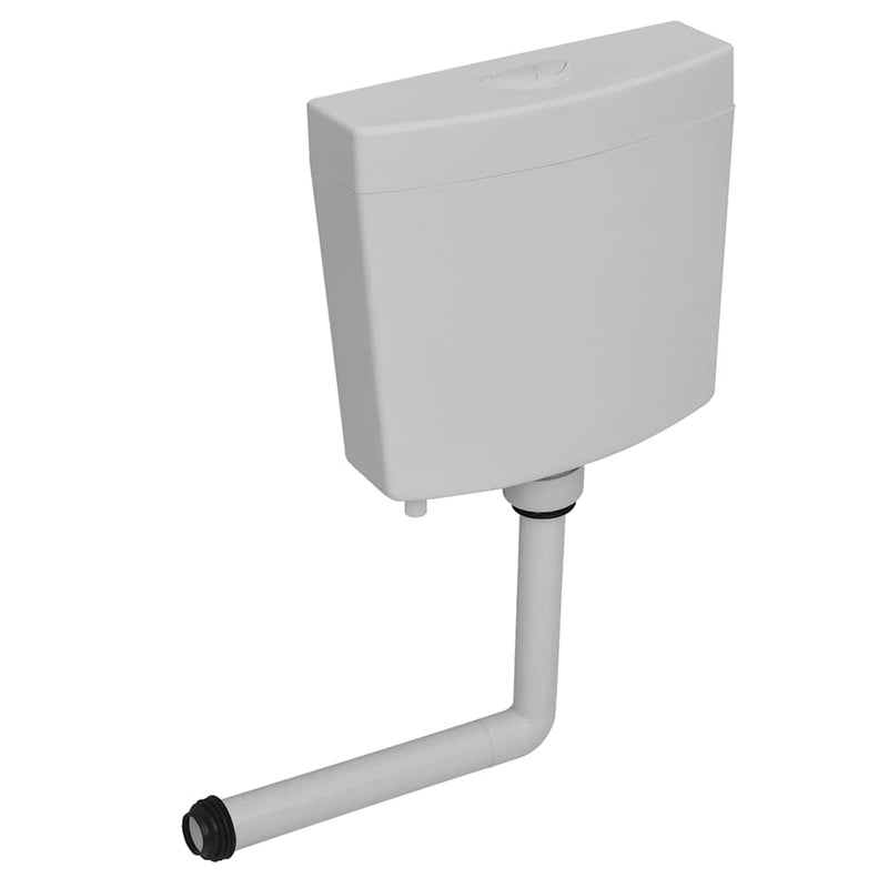 vidaXL szürke WC-tartály alsó vízbemenettel 3/6 liter
