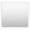 vidaXL 2 részes fehér forgácslap fürdőszobai bútorszett