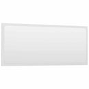 vidaXL 2 részes magasfényű fehér szerelt fa fürdőszobai bútorszett