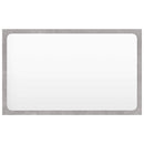 vidaXL 2 részes betonszürke szerelt fa fürdőszobai bútorszett