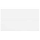 vidaXL 2 részes fehér szerelt fa fürdőszobai bútorszett