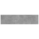vidaXL 4 db betonszürke szerelt fa könyvespolc 40 x 10 x 1,5 cm