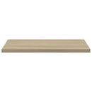 vidaXL 4 db sonoma-tölgy színű forgácslap könyvespolc 40 x 40 x 1,5 cm