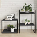 vidaXL 4 db szürke forgácslap könyvespolc 40 x 50 x 1,5 cm