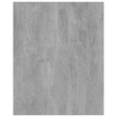 vidaXL 4 db betonszürke szerelt fa könyvespolc 40 x 50 x 1,5 cm