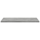 vidaXL 8 db betonszürke szerelt fa könyvespolc 40 x 50 x 1,5 cm