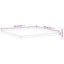 vidaXL 8 db betonszürke szerelt fa könyvespolc 40 x 50 x 1,5 cm