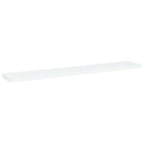 vidaXL 4 db fehér szerelt fa könyvespolc 60 x 10 x 1,5 cm