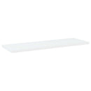 vidaXL 4 db fehér szerelt fa könyvespolc 60 x 20 x 1,5 cm