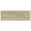 vidaXL 4 db sonoma-tölgy színű forgácslap könyvespolc 60 x 20 x 1,5 cm