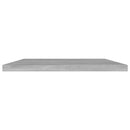 vidaXL 4 db betonszürke forgácslap könyvespolc 60 x 20 x 1,5 cm