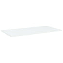 vidaXL 4 db fehér forgácslap könyvespolc 60 x 30 x 1,5 cm