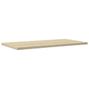 vidaXL 4 db sonoma-tölgy színű forgácslap könyvespolc 60 x 30 x 1,5 cm