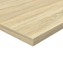 vidaXL 4 db sonoma-tölgy színű forgácslap könyvespolc 60 x 30 x 1,5 cm