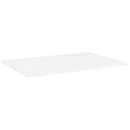 vidaXL 4 db fehér szerelt fa könyvespolc 60 x 40 x 1,5 cm