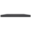 vidaXL 8 db szürke forgácslap könyvespolc 60 x 40 x 1,5 cm