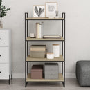 vidaXL 8 db sonoma-tölgy színű forgácslap könyvespolc 60 x 50 x 1,5 cm