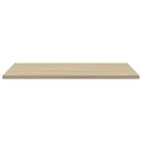 vidaXL 8 db sonoma-tölgy színű forgácslap könyvespolc 60 x 50 x 1,5 cm