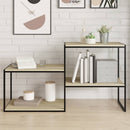 vidaXL 8 db sonoma-tölgy színű forgácslap könyvespolc 60 x 50 x 1,5 cm