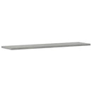 vidaXL 4 db betonszürke szerelt fa könyvespolc lap 80 x 20 x 1,5 cm