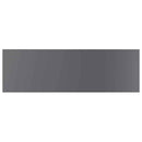 vidaXL 4 db magasfényű szürke forgácslap könyvespolc lap 80x20x1,5 cm