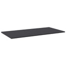 vidaXL 8 db szürke forgácslap könyvespolc lap 80 x 30 x 1,5 cm