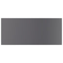vidaXL 8 db magasfényű szürke forgácslap könyvespolc lap 80x30x1,5 cm