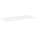 vidaXL 4 db fehér szerelt fa könyvespolc lap 80 x 40 x 1,5 cm