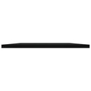 vidaXL 8 db fekete forgácslap könyvespolc lap 80 x 40 x 1,5 cm