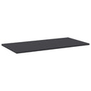 vidaXL 8 db szürke forgácslap könyvespolc lap 80 x 40 x 1,5 cm