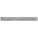 vidaXL 4 db betonszürke szerelt fa könyvespolc 100 x 10 x 1,5 cm